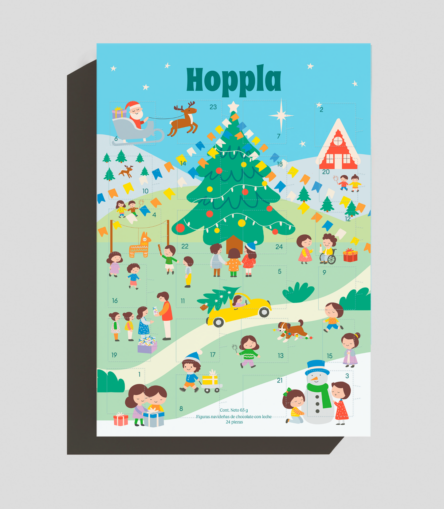 Calendario de Adviento (Tamaño tradicional)