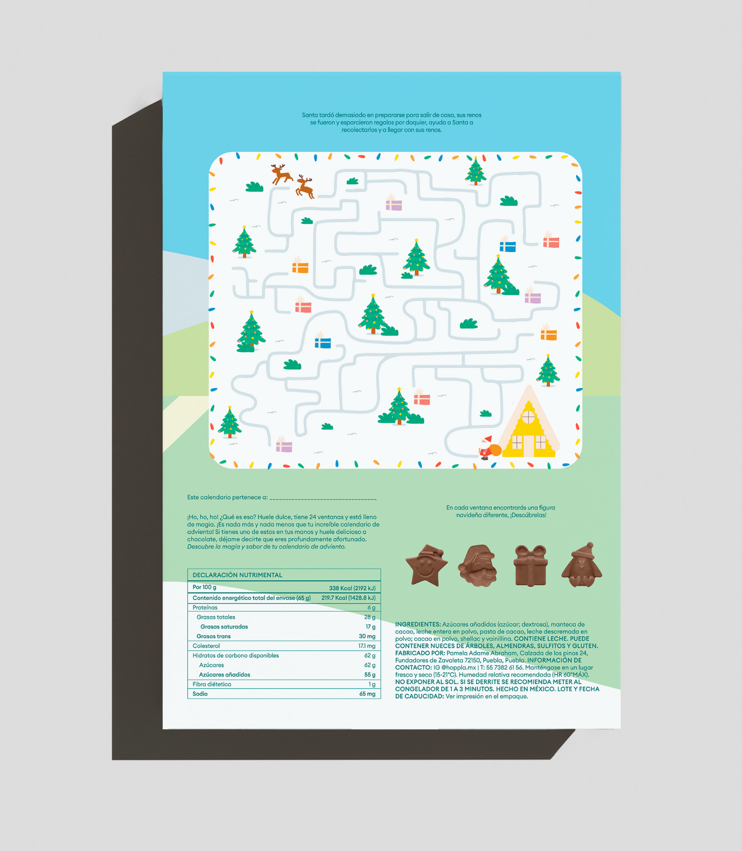 Calendario de Adviento (Tamaño tradicional)