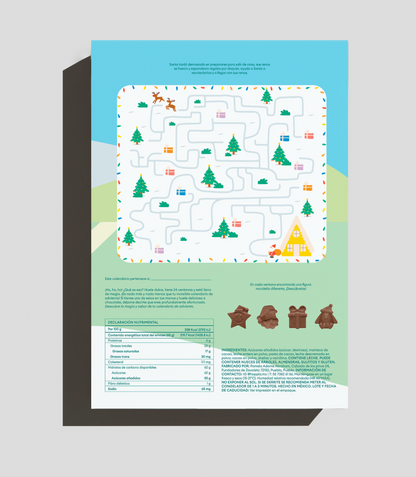 Calendario de Adviento (Tamaño tradicional)