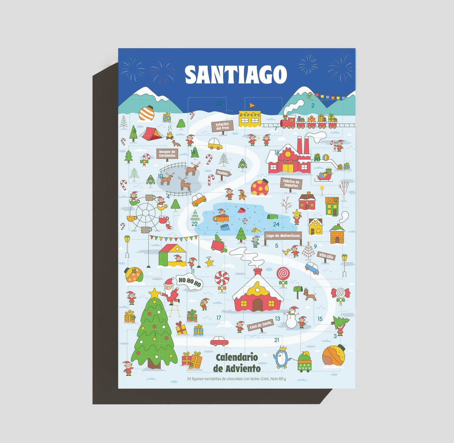 Calendario de Adviento (Tamaño tradicional)