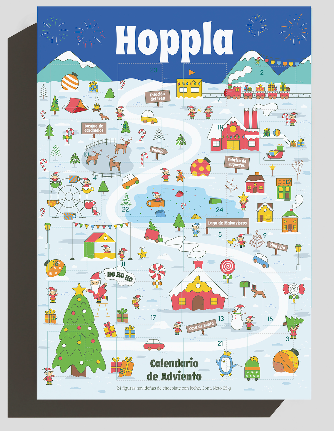 Calendario de Adviento (Tamaño tradicional)